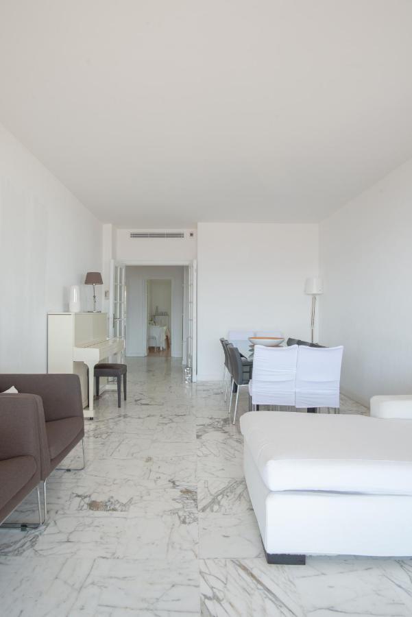 3 Pieces Vue Mer Et Piscine Quartier Parc Imperial Nizza Exterior foto